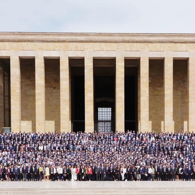 TOBB heyetinden Anıtkabir'e ziyaret
