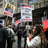 New York'ta Trump'a Venezuela çağrısı