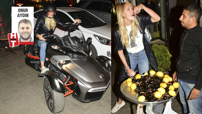 Midye sonrası motor turu