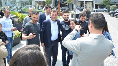 Başkanın alışveriş turu