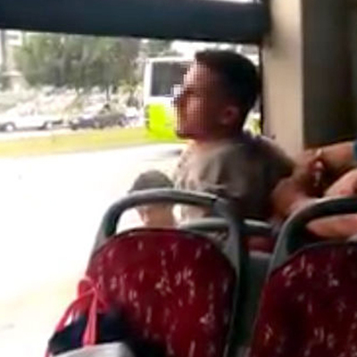 Taciz şüphelisini yolcular yakaladı!