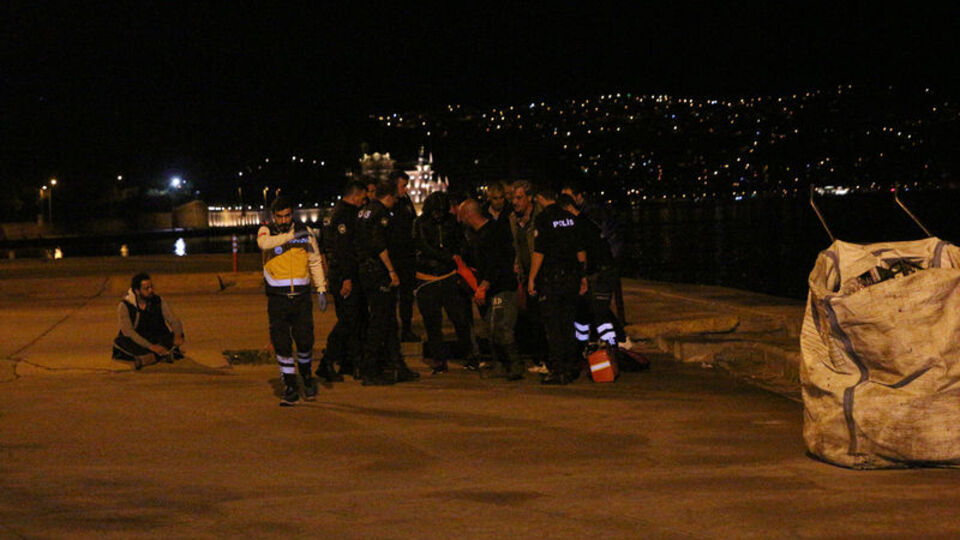 Sarıyer'de denize düşen kişi kurtarılamadı