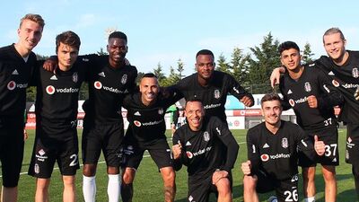 Beşiktaş'ta derbi hazırlıkları