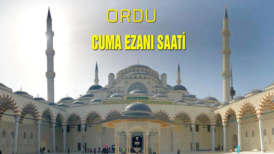 Ordu cuma saati