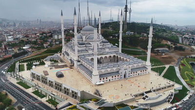 Çamlıca Camii açıldı