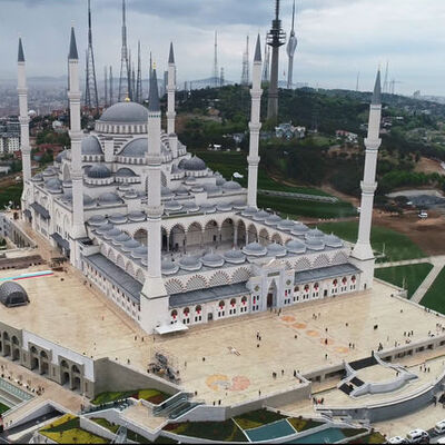 Çamlıca Camii açıldı