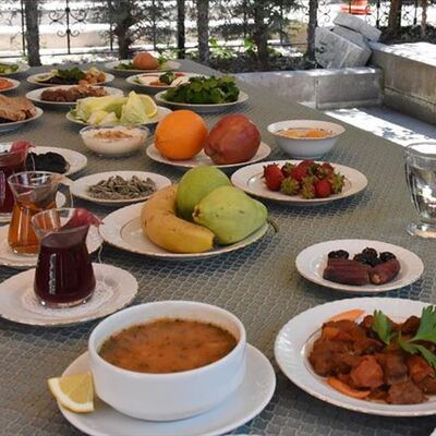 Sağlık Bakanlığından örnek sahur ve iftar sofrası