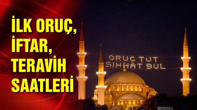 2019 Ramazan ayı başlıyor