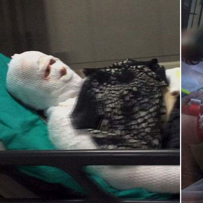 Kocasını da kendisini de yaktı!