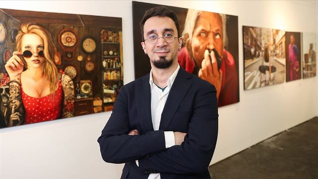 Türk sanatçının eserleri ABD'de