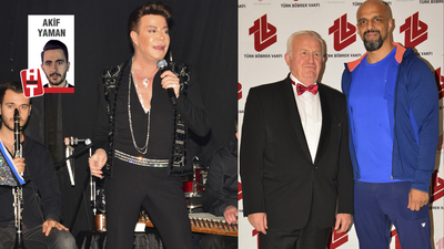 Eşofmanlarıyla davete katıldı