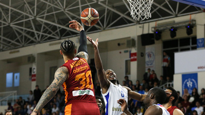 Galatasaray Doğa Sigorta deplasmanda kazandı