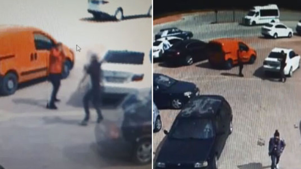 Konya'da AVM bahçesinde intihar