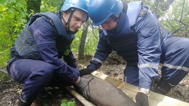 Ukrayna'da İkinci Dünya Savaşı'ndan kalma bomba bulundu