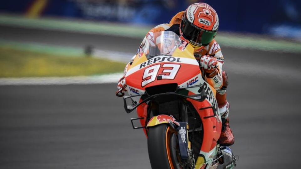 İspanya'da kazanan Marquez