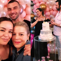 Bengü'ye baby shower sürprizi