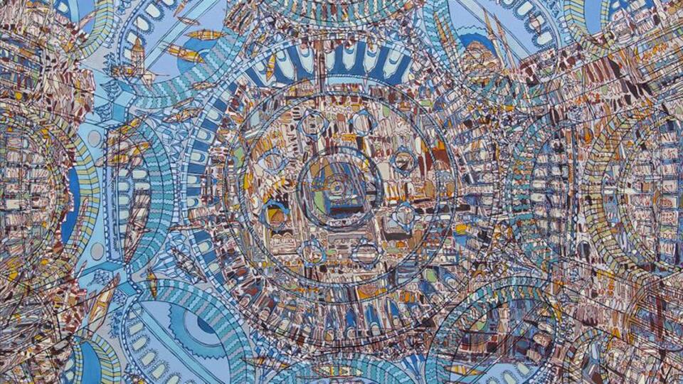 Devrim Erbil'in 'Mavi'si İzmir'de