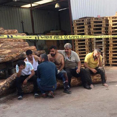 Korkunç! Ziyarete gitti, kolunu hızara kaptırdı