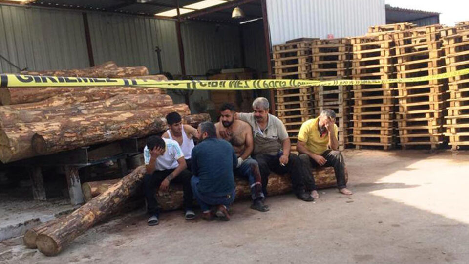 Korkunç! Ziyarete gitti, kolunu hızara kaptırdı