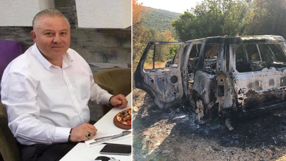 Babalarını öldürüp cipinde yakmışlardı