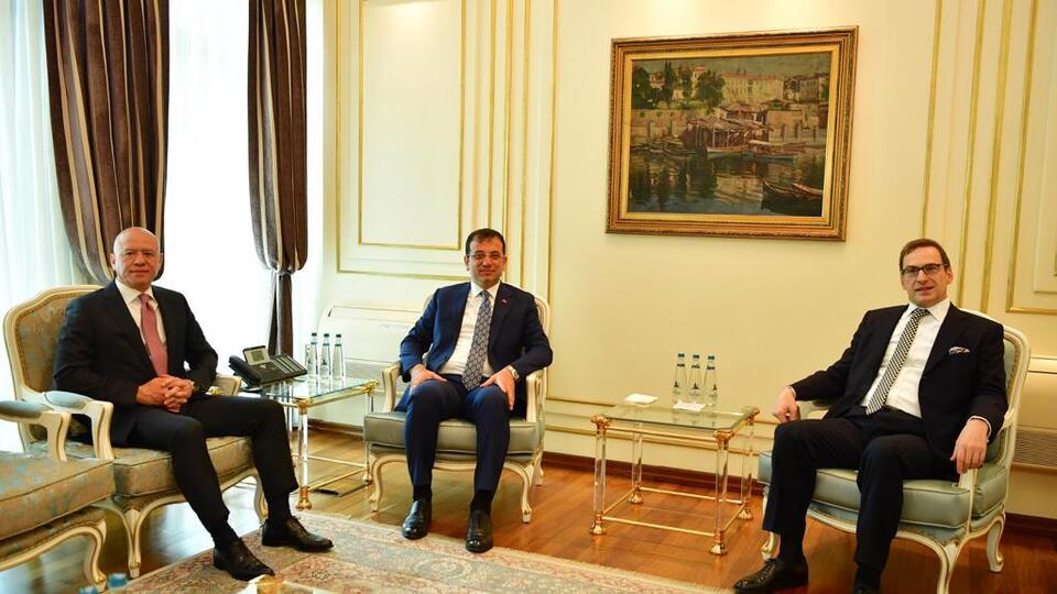 Koç'tan İmamoğlu'na ziyaret