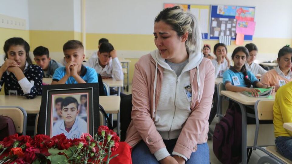 Diyar Bilen'in sınıfında hüzün!