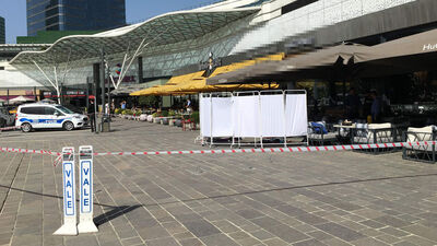 Sarıyer'de AVM'de silahlı saldırı