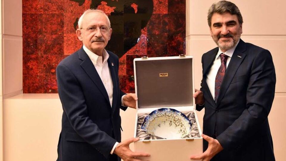 Kılıçdaroğlu, MÜSİAD üyeleri ile görüştü
