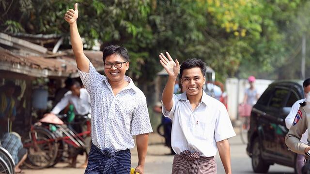 Myanmar o iki ismi serbest bıraktı