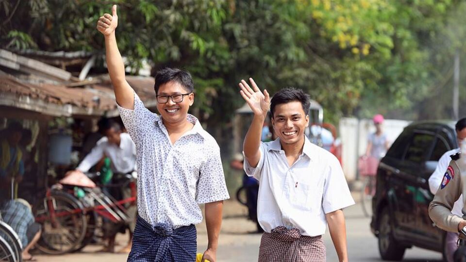 Myanmar o iki ismi serbest bıraktı