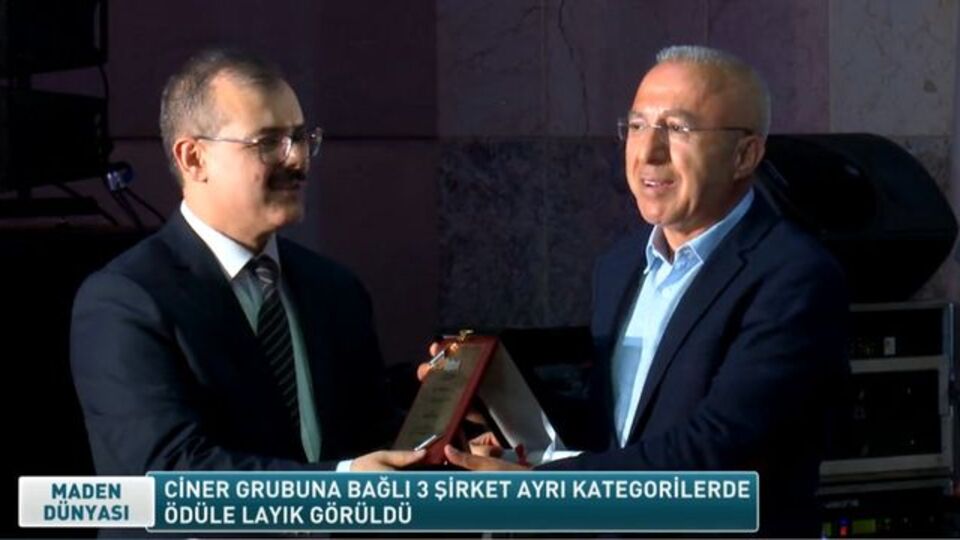 Ciner Medya Grubu, Basın Ödülü'ne layık görüldü