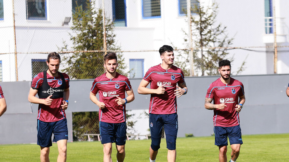 Trabzon'da Konyaspor maçı hazırlıkları