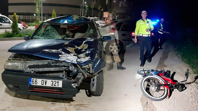 Hastaneye böyle gittiler!