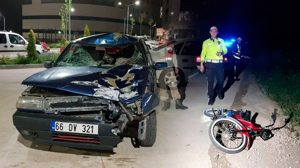 Hastaneye böyle gittiler!