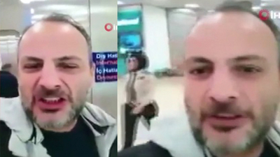 Havalimanındaki hakaret görüntüsü... İşte istenen ceza!