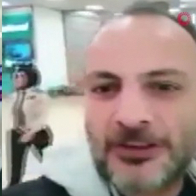 Havalimanındaki hakaret görüntüsü... İşte istenen ceza!