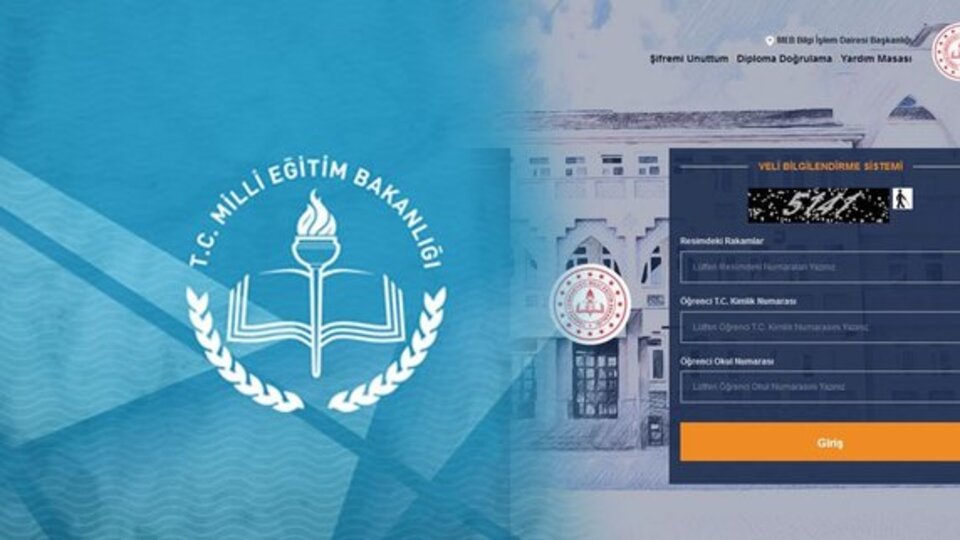 e okul öğrenci giriş sayfası