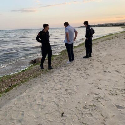 Silivri sahilde şaşırtan görüntü! 35 yıldır görülmemişti!