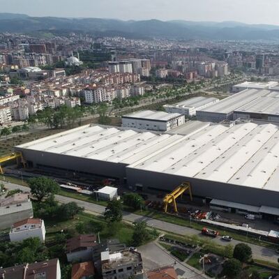 Bursa'da fabrika yangını!