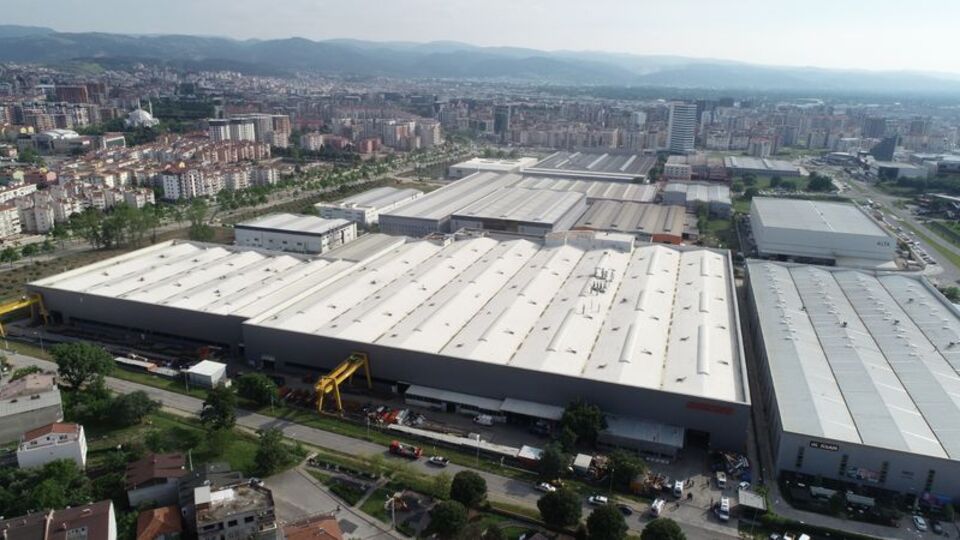 Bursa'da fabrika yangını!