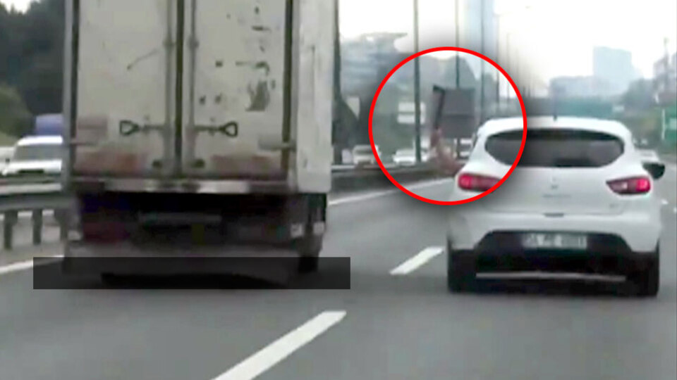 Baltalı maganda yakalandı