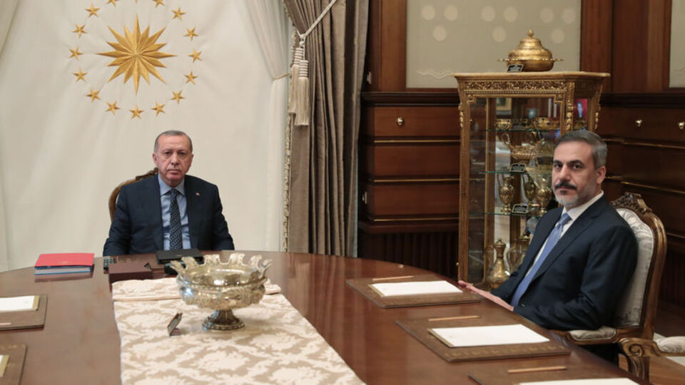 Cumhurbaşkanı Erdoğan, MİT Başkanı Fidan'ı kabul etti