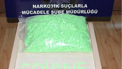Edirne'de uyuşturucu operasyonu