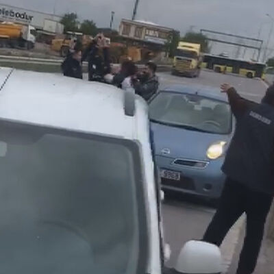 Kaza sonrası ortalık karıştı!