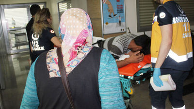 Eşine mesaj atanı uyardı, bu hale geldi!