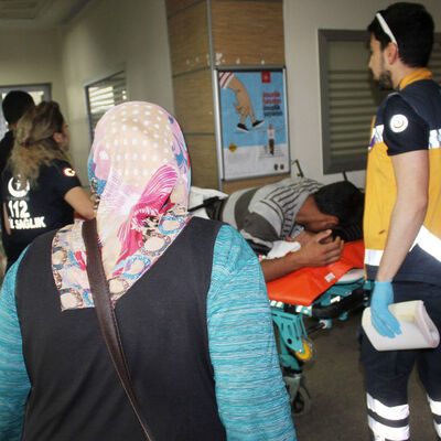 Eşine mesaj atanı uyardı, bu hale geldi!