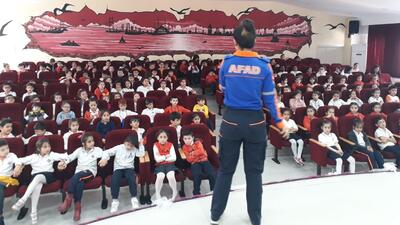 AFAD İstanbul'dan afet bilinci eğitimi