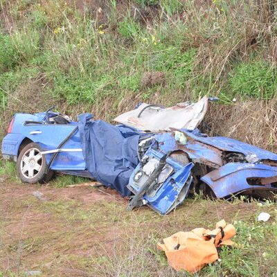 Feci kaza! 2 polis şehit, 1 yaralı