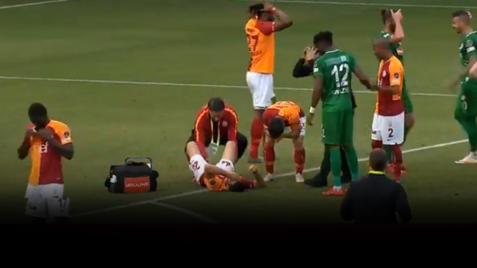 Rize'de herkesi yıkan sakatlık!