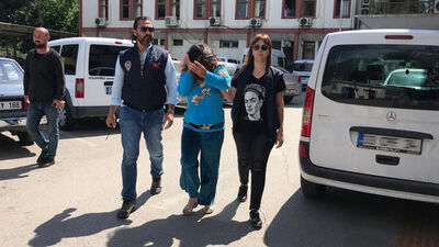 Yaşlı adamları dolandırıyordu!